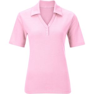 Dames Poloshirt in roze