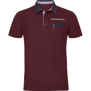 Bikini - Bordeaux - 100% Katoen - Knoopsluiting - Borstzak