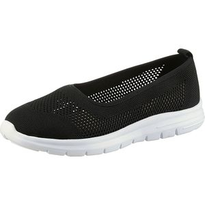 Dames ballerina in zwart