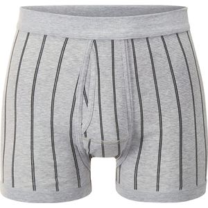 Lichtgrijs Gestreept - Boxershort - Katoen/Polyester