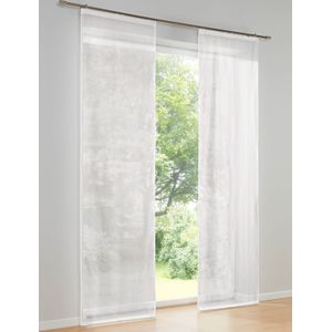 Paneelgordijn - Semi-transparant - Flexo-rail - Verzwaringsstang