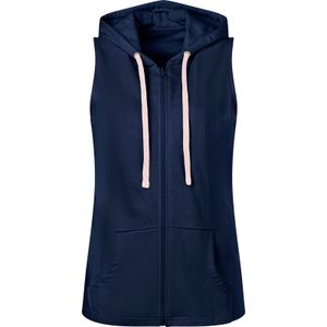 Dames Sweatvest in donkerblauw