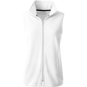 Sweatvest - Ecru - 100% Polyester - Zonder Capuchon - Ritssluiting