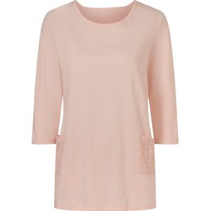 Dames Lang shirt in poudre