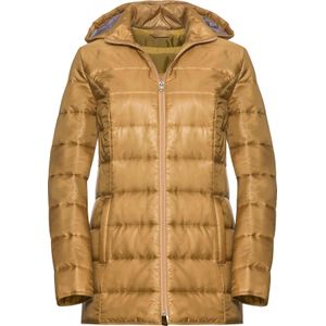 Winterjassen - Mosterdgeel - 100% Polyester - Met Capuchon
