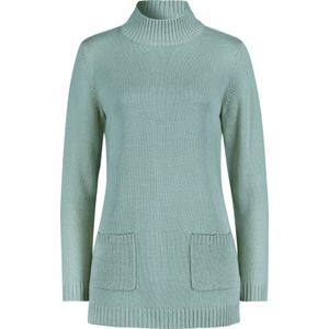 Lange pullover in kalkmint