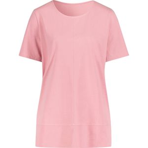 Shirt met korte mouwen in oudroze