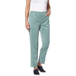 Dames Ribcordbroek in jade