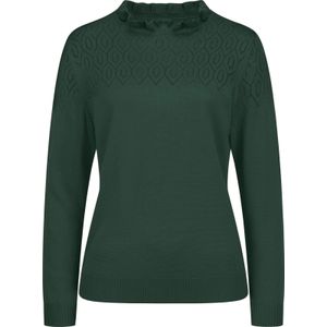 Dames Pullover met lange mouwen in mos