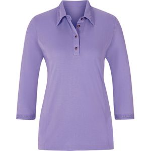 Dames Poloshirt in lavendel