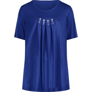 T-shirt - Royalblauw - 100% Viscose