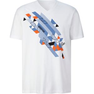 Heren Shirt met korte mouwen in wit