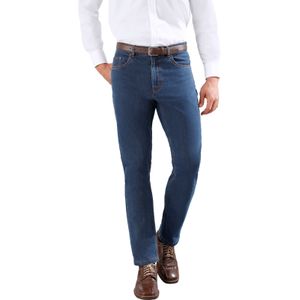 Heren Thermojeans in blue-bleached