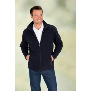 Heren Fleecevest in marine