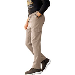 Heren cargobroek in beige