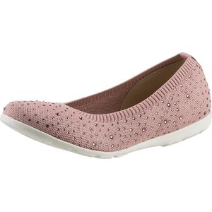 Caprice - Ballerina - Glittersteentjes - Stretchtricot - Schokdempend