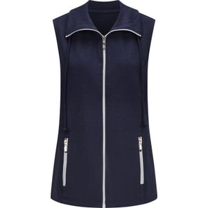 Dames Jerseygilet in marine