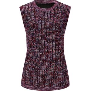 Dames slip-over in lila/aardbei gemêleerd