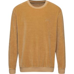 Sweater - Camel - 80% Katoen 20% Polyester - Lange Mouwen