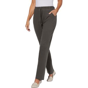 Harembroek - Grafiet - 100% Katoen - Steekzakken - Bindstrik Sluiting