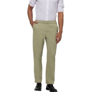 Heren Comfortjeans in rietgroen