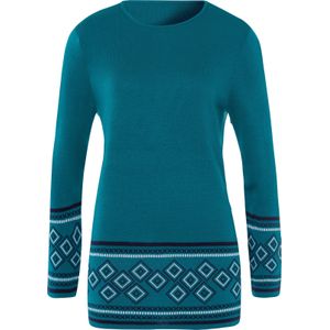 Pullovers - Aquapetrol/Marine - 100% Polyacryl - Lange Mouwen