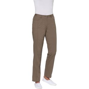 Dames Stretchbroek in taupe