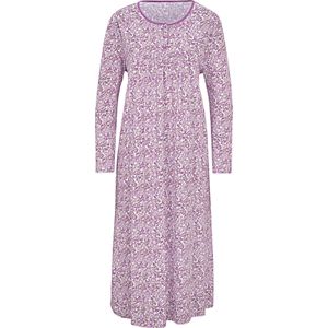 Gebloemd Nachthemd - Meerkleurig - 100% Katoen