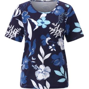 Classic Basics - T-shirt - Marine/Jeansblauw - Korte Mouwen - 100% Katoen