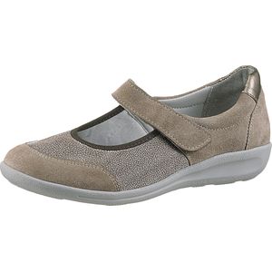 Dames Klittenbandschoen in sesam