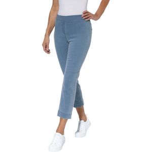 Dames 7/8-jeans in blue-bleached