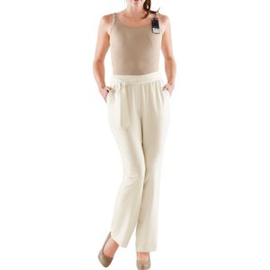 Harembroek - Ecru - 100% Polyester - Steekzakken - Bindstrik Sluiting
