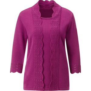 Unbranded - Trui - Magenta - 100% Polyacryl