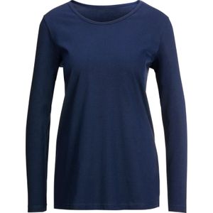 Longsleeve - Marine - 100% Katoen