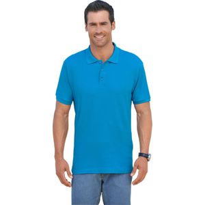 Dames Poloshirt in turquoise