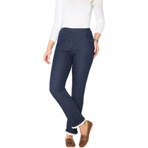 Dames Thermojeans in dark-blue