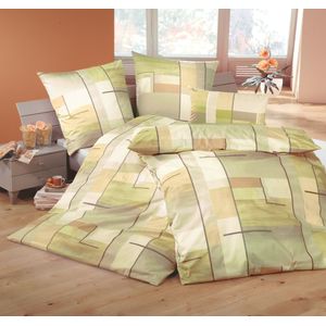 Bedtextiel - Lindegroen - 200x200 cm - Fijnflanel, Edelseersucker, Mako-Jersey, Mako-Satijn