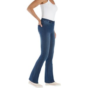 Jeans - Blue-stonewashed - Dames Bootcut