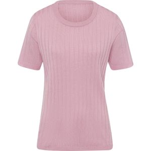 Dames Pullover met korte mouwen in roze
