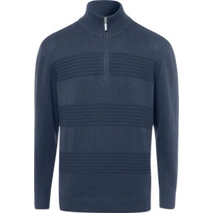Heren Pullover met lange mouwen in rookblauw