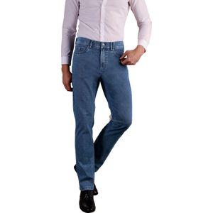Heren chauffeursbroek in blue-stonewashed