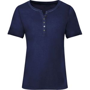 T-shirt - Marine - 100% Katoen