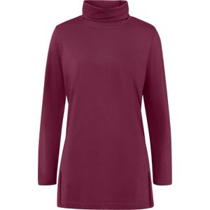 Dames Lang shirt in malve