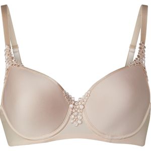 Dames T-shirtbeha met beugel in ivoorkleur