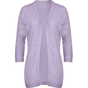 Dames Jack, ajourpatroon in lila