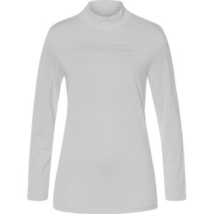 Classic Basics - Shirt - Lichtblauw - Lange Mouwen - Staande Kraag