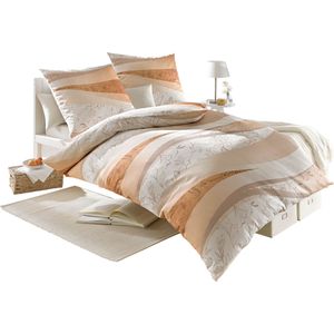 Bedtextiel in melba-naturel