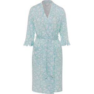 Ochtendbloemen - Badjas - Multicolor - Single-Jersey - V-Hals