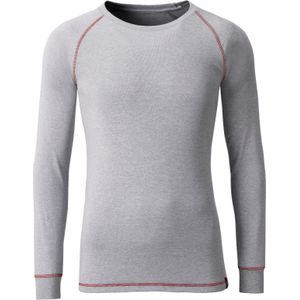 Heren Shirt in antraciet gemêleerd