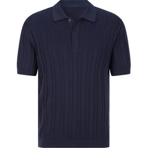 Heren Pullover met korte mouwen in marine